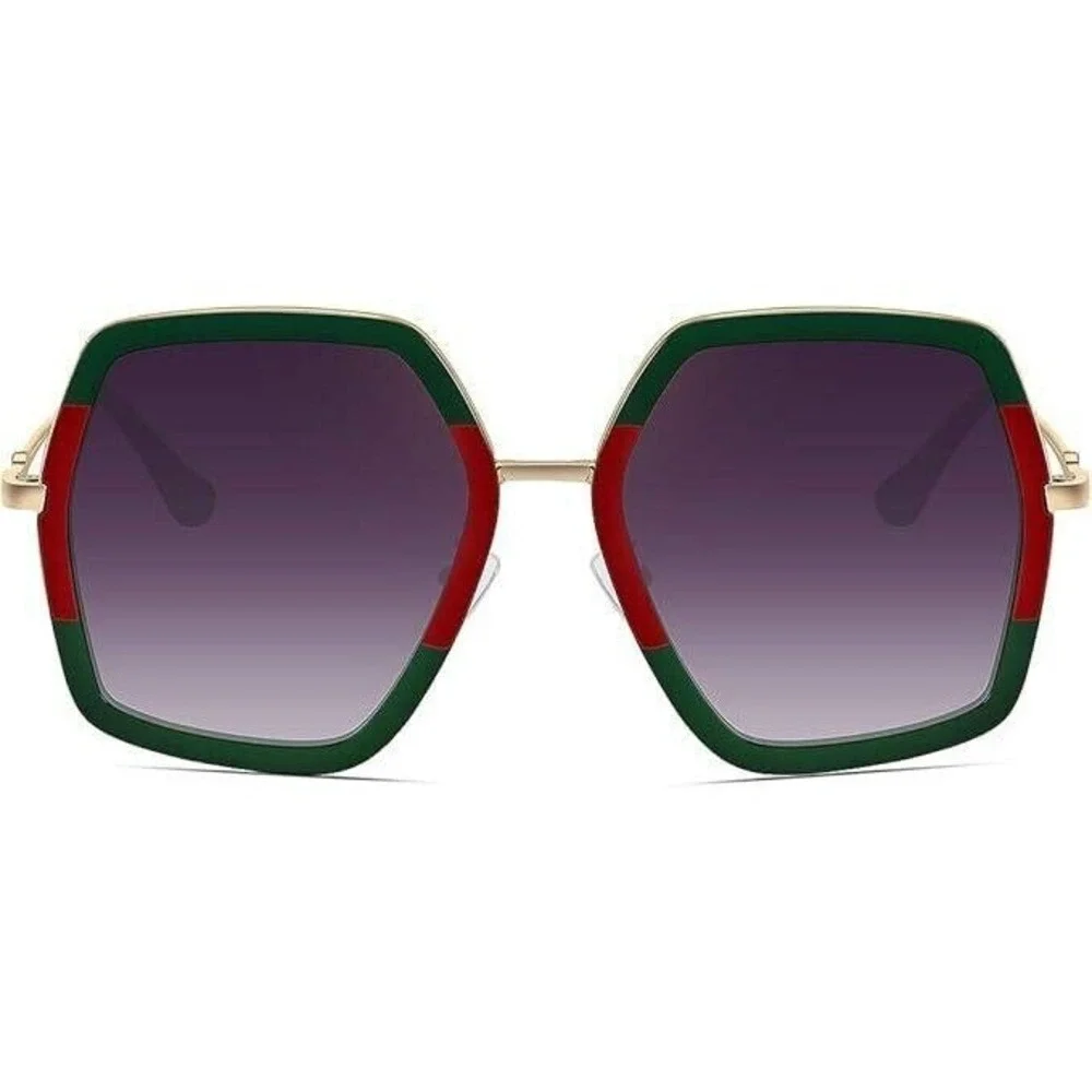 Novelty Sunglasses Oversized Square Sunglasses Women‎ Vintage Sunglass Fashion